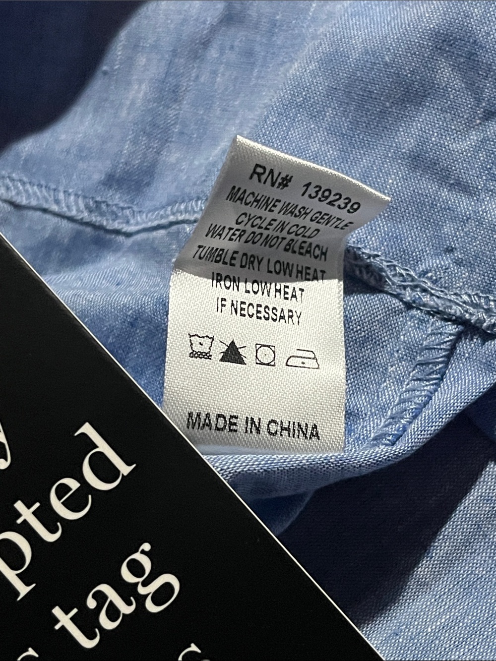 JY26 Tuckernuck Chambray Crawford Dress - Picture 10 of 10